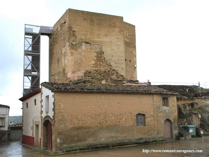 VISTA NORESTE DESPUÉS  DE LA RESTAURACIÓN